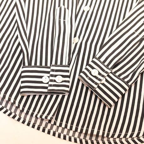 Rayon Stripe L/S Shirt