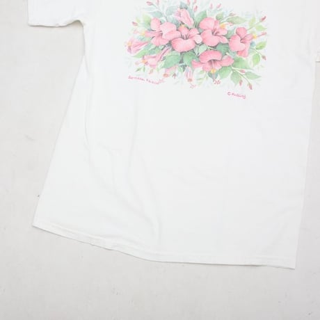 C.Holding Bermuda Hibiscus Art T-Shirt