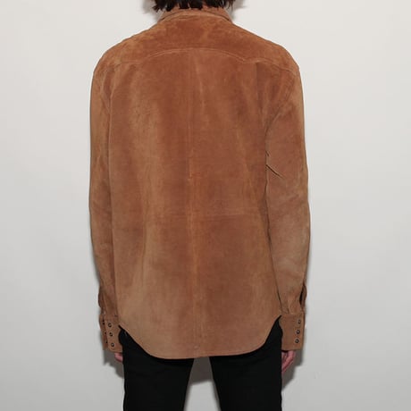 Suede Leather Shirt