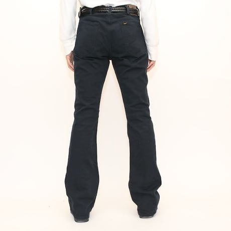 Lee Black Denim Flared Pants