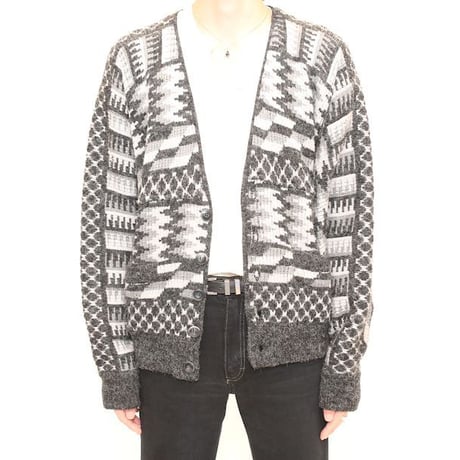 Design Acryl Knit Cardigan