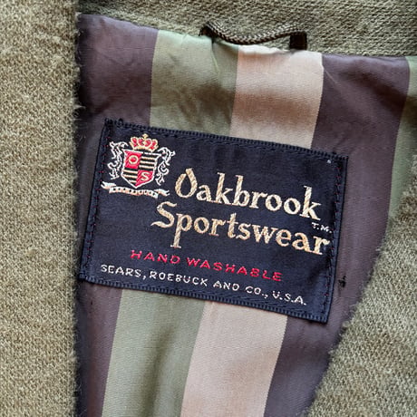 50s Oakbrook Sportswear by Sears Wool Knit Cardigan