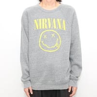 Nirvana Sweat Shirt "Smiley Logo"