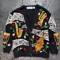 Belle Pointe Ramie×Cotton Hand Knit Cardigan