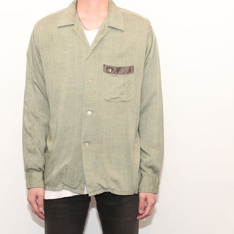 Vintage Rayon L/S Shirt