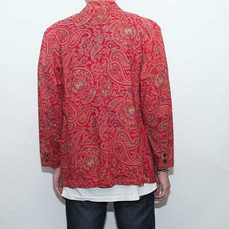 Paisley Jacket ペイズリー テイラードジャケット