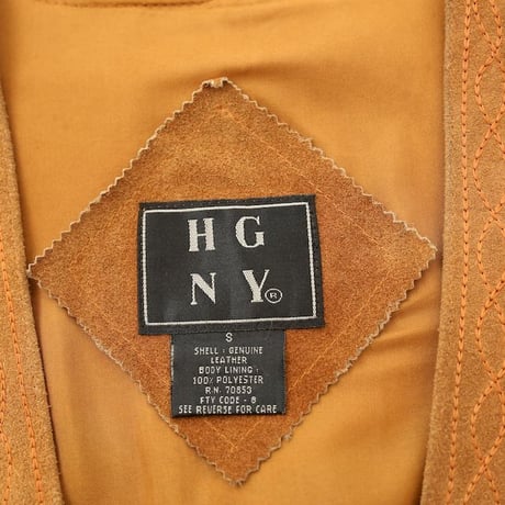 Embroidery Suede Leather Vest