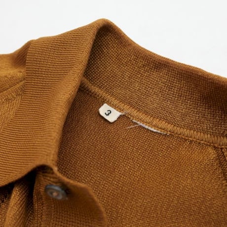 Euro Vintage Knit Polo Shirt