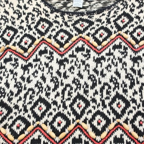 Ramie × Cotton Knit Sweater