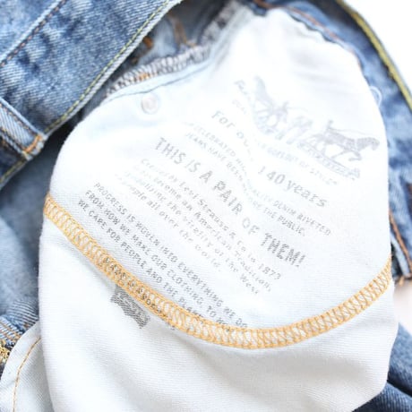 Levi's Denim Pants Flared Silhouette