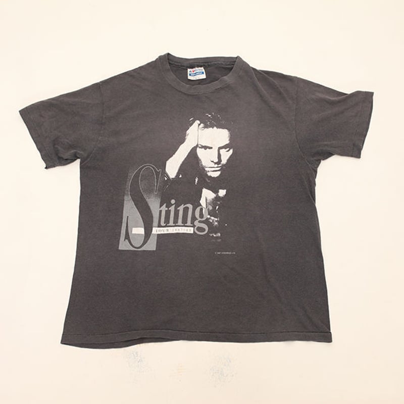 希少 80s Sting Tシャツ 希少 80s Sting Tシャツ