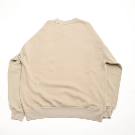 90s Jerzeez Blank Sweat Shirt Beige