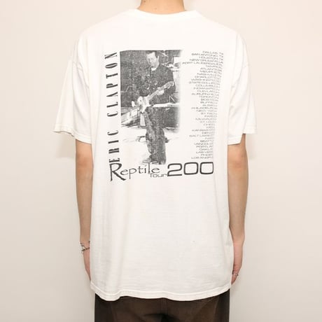 Eric Clapton Reptile Tour 2001 T-Shirt
