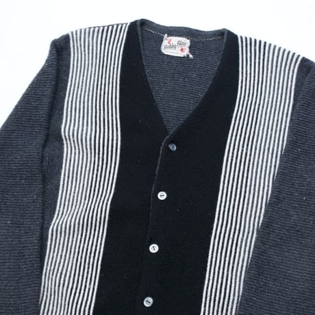 Vintage Acrylic Knit Cardigan