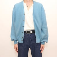 70's Arnold Palmer Alpaca × Wool Knit Cardigan