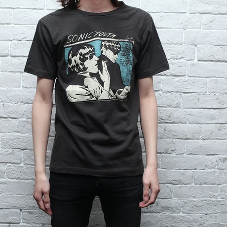 ソニックユース バンドTシャツ ブラック Sonic Youth Goo T-Shirt