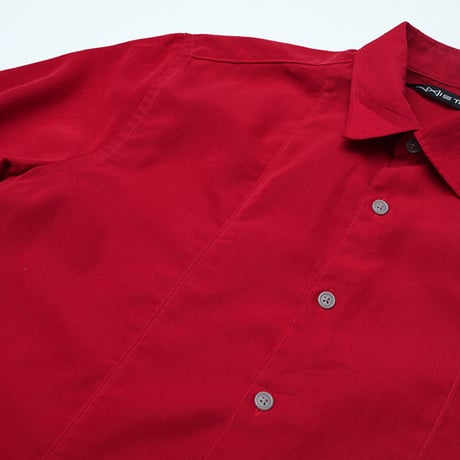 ポリエステル 無地シャツ Polyester S/S Shirt