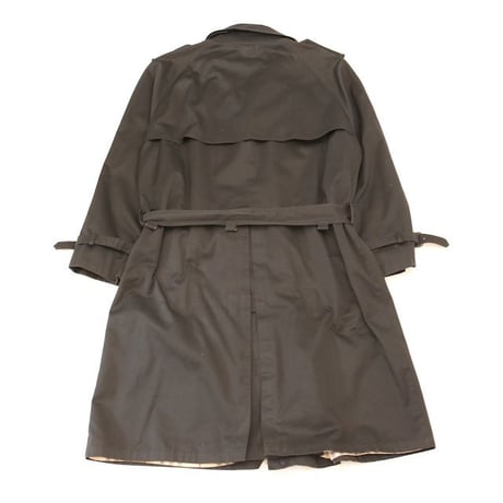 Vintage Black Trench Coat
