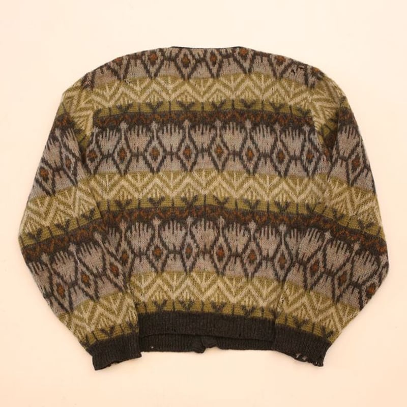 60's Vintage Mohair Knit Cardigan | Strato