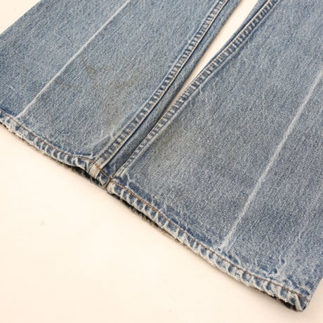 70's Levi's 646  Damaged Flare Denim Pants