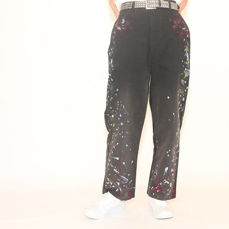 Mix Colors Painted Pants