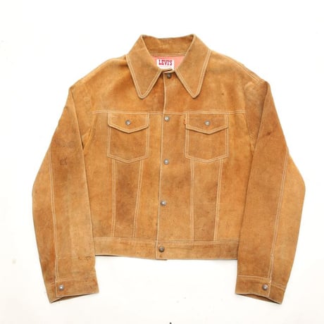 70s Levi's 3rd Type Suede Jacket "Big-E"