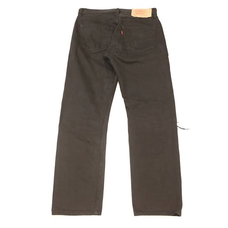 Euro Levi's 501 Black Denim Pants