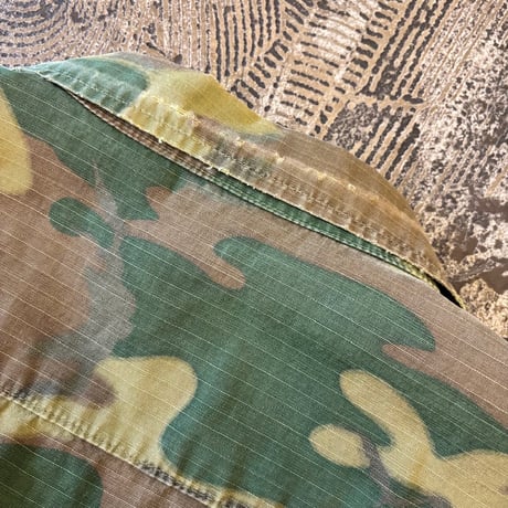 60s US.ARMY ERDL Leaf Patterned Jungle Fatigue Jacket