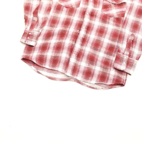 Ombre Plaid Flannel Shirt