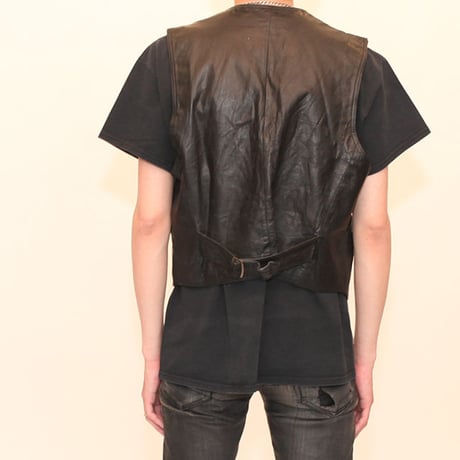 Vintage Leather Vest