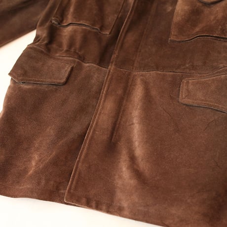 Suede M-65 Style Jacket
