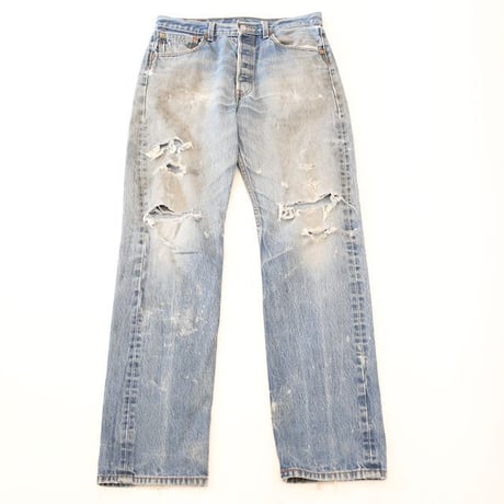 Levi's 501 Damage Denim Pants