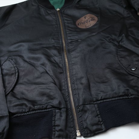 MA-1タイプ コカ・コーラ ナイロンジャケット リバーシブル Coca Cola Nylon Jacket MA-1 Type