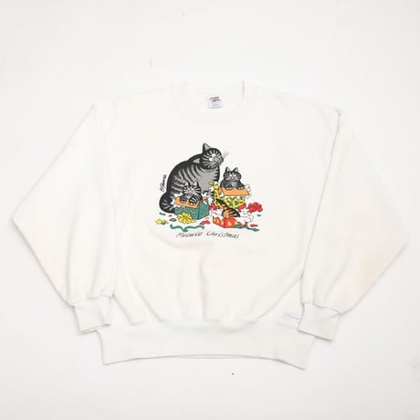 Crazy Shirts Sweat Shirt "Kliban Cat" MADE IN USA
