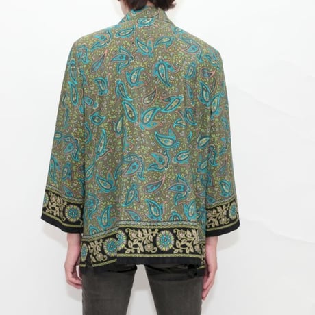 SAG HARBOR Paisley Pattern Shirt