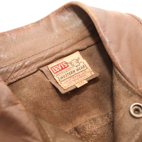 50s Levis Short Hornn Suede Jacket