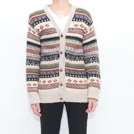 Alpaca Wool Knit Cardigan