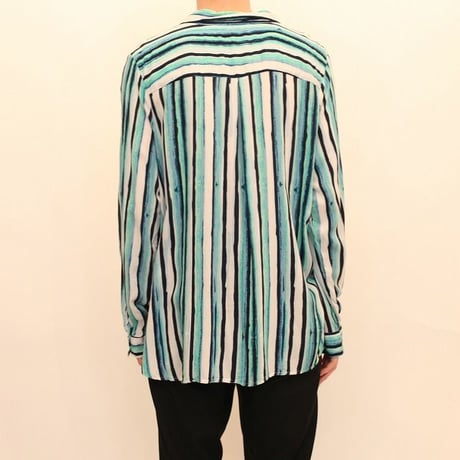 Rayon Stripes L/S Shirt