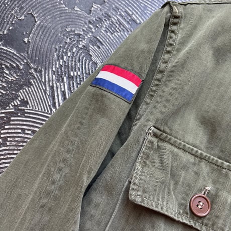 50s Dutch Military "HBT" Jacket