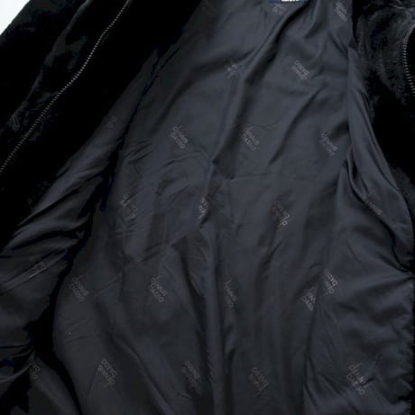 Black Fake Fur Coat