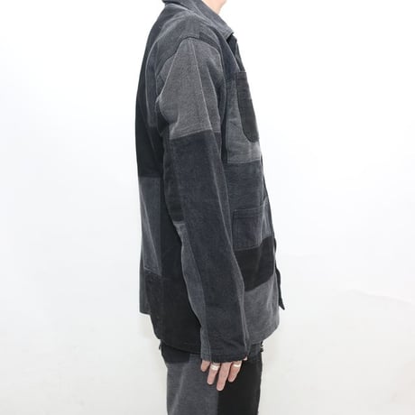 Carhartt Patchwork Remake Black Denim Jacket