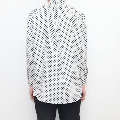 Polka  Dot Pattern L/S Shirt