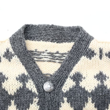 Vintage Nordic Knit Cardigan