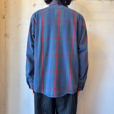 80s McGREGOR Cotton Heavy Flannel Shirt