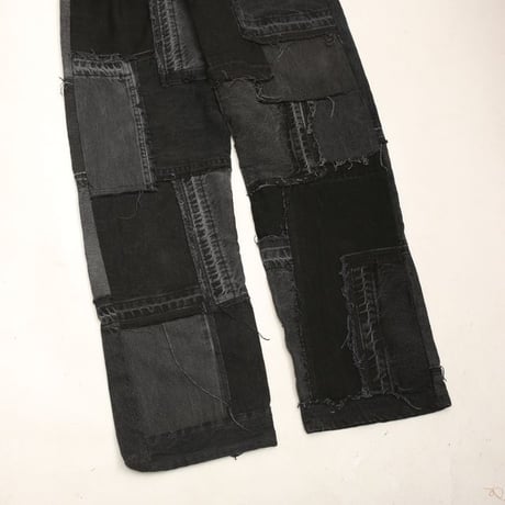 Levi's Patchwork Remake Black Denim Pants