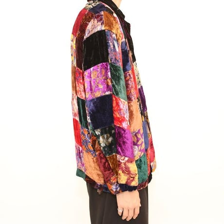 Special Patchwork Velour Jacket
