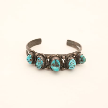 50’s Turquoise Silver  Bangle