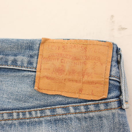 Levi's 501 Red Line Damage Denim Pants