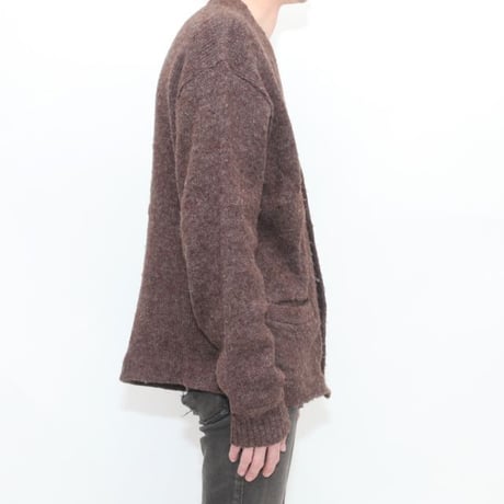 Vintage Acrylic Knit Cardigan