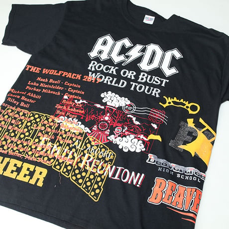 AC/DC Multi Print T-Shirt